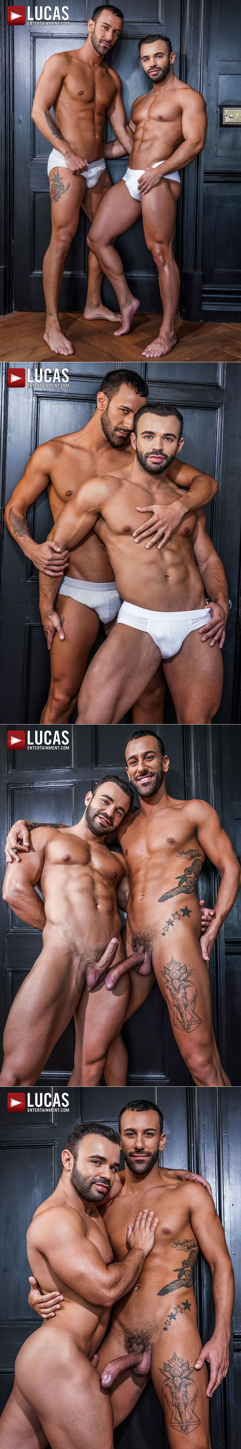 Lucas Entertainment: Gustavo Cruz pounds Sean Austin raw in "Brutalizing Some Butt"