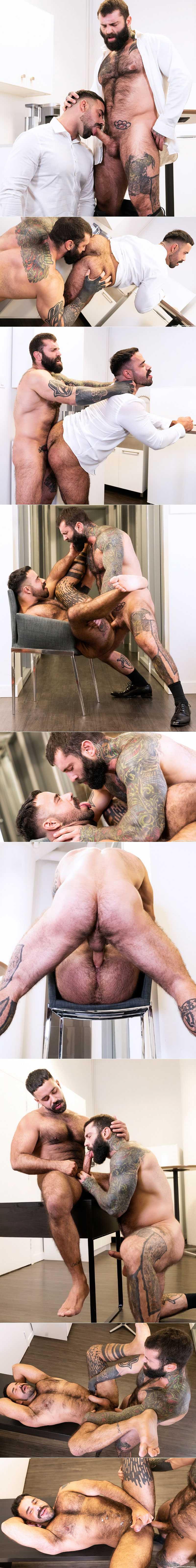 Raging Stallion: Markus Kage bangs Teddy Torres raw in "My Boss Is a Dick"