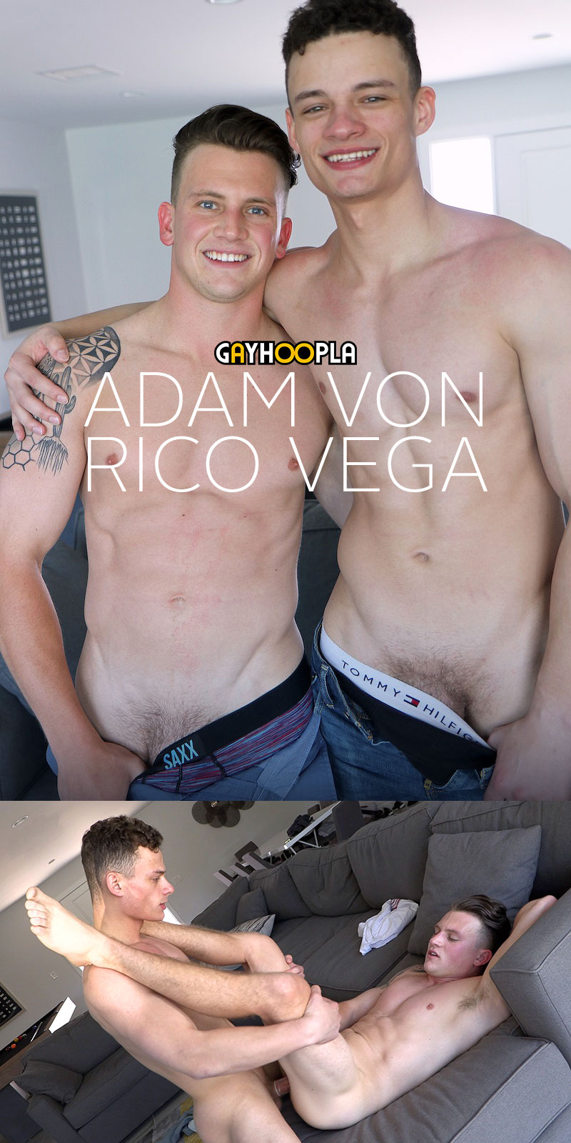 Adam Von Rico Vega GayHoopla