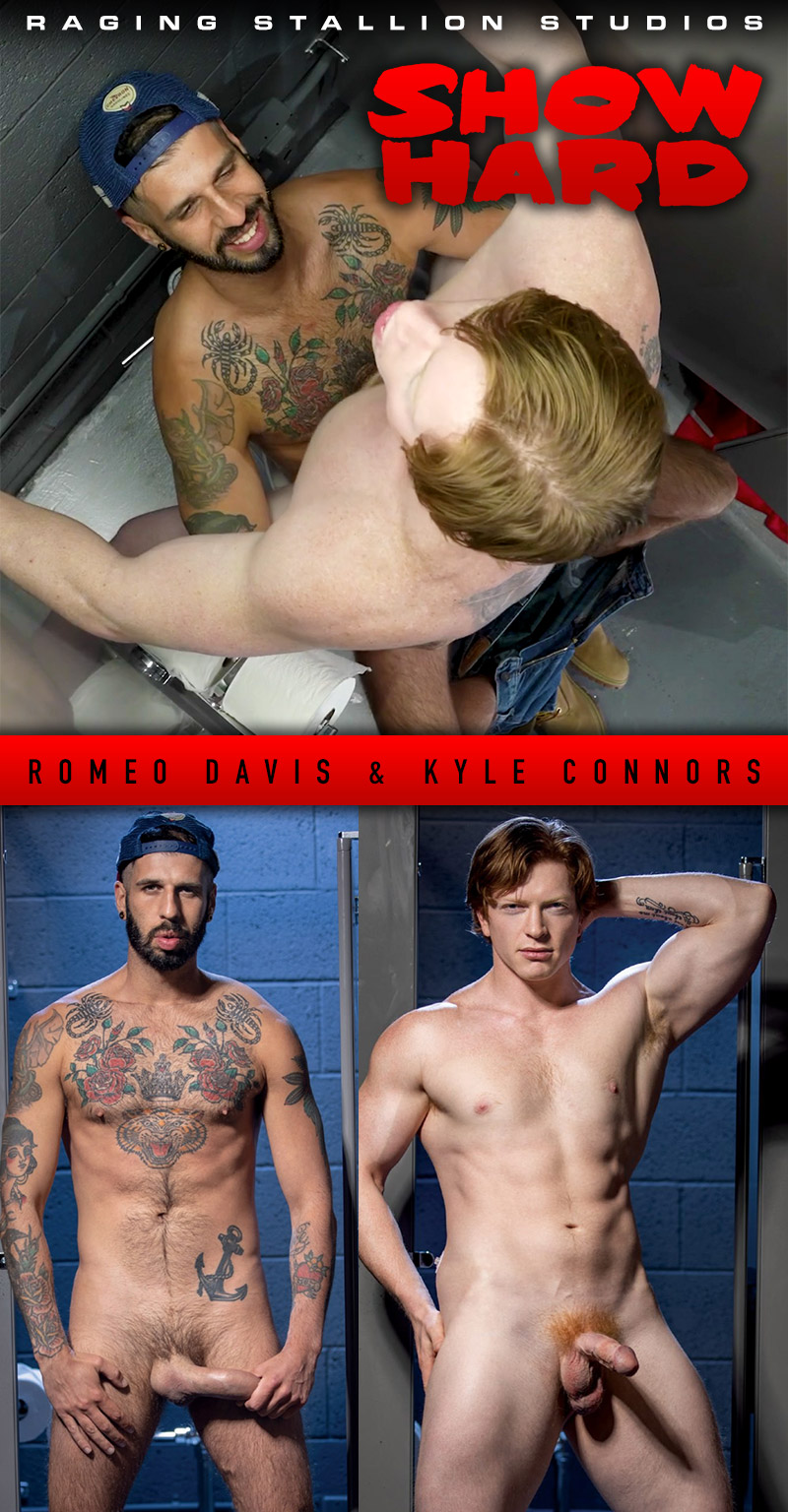 Romeo Davis Kyle Connors Show Hard RagingStallion
