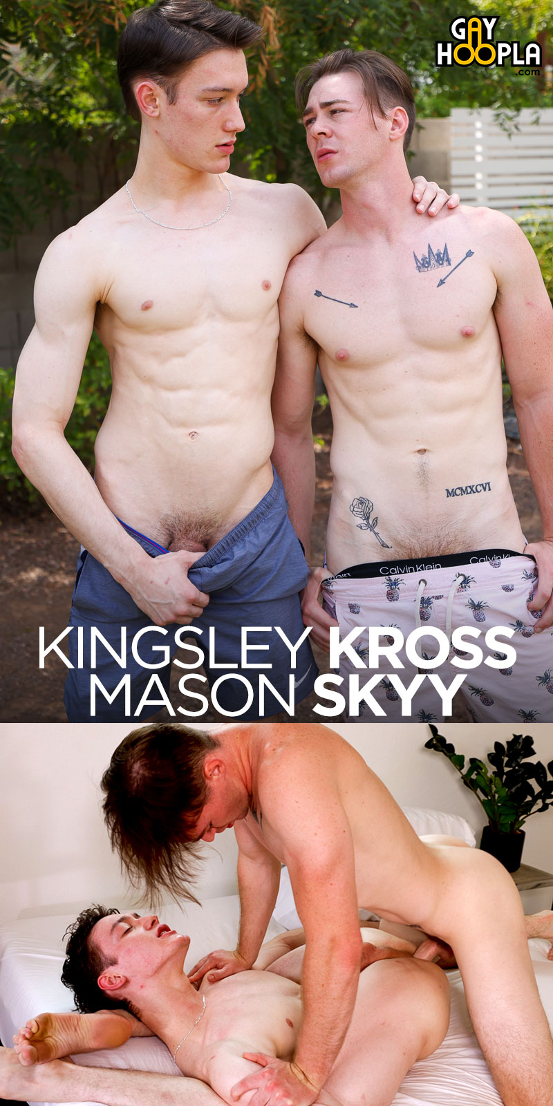 Kingsley Kross Mason Skyy GayHoopla