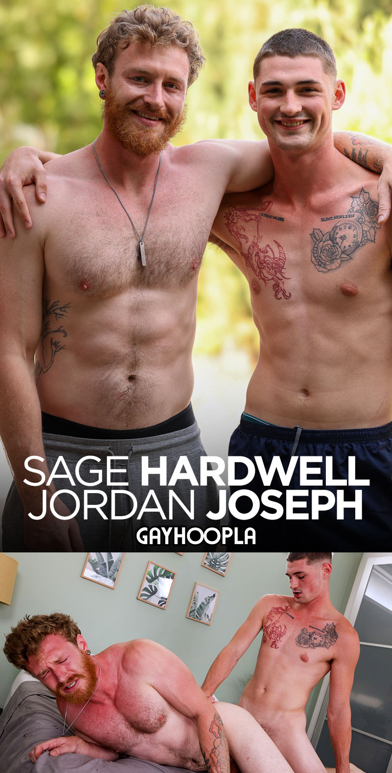 Sage Hardwell Jordan Joseph GayHoopla