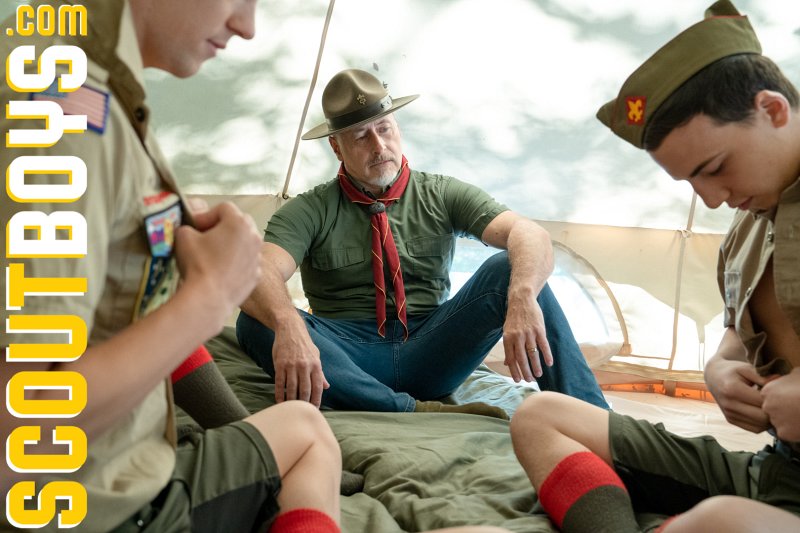Troop Time After Camping ScoutBoys