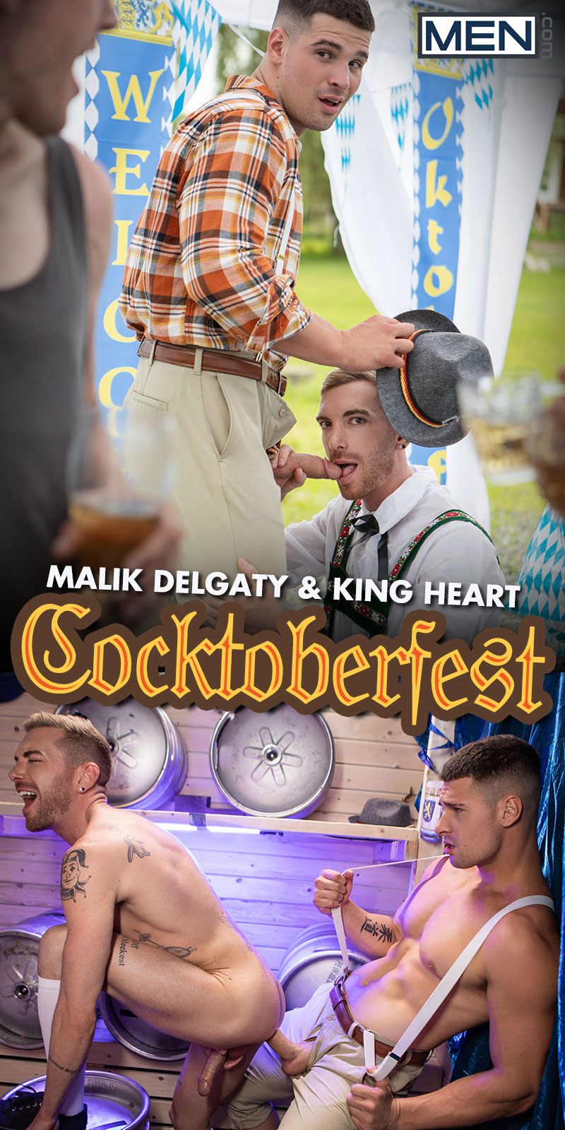 Malik Delgaty King Heart Cocktoberfest Men