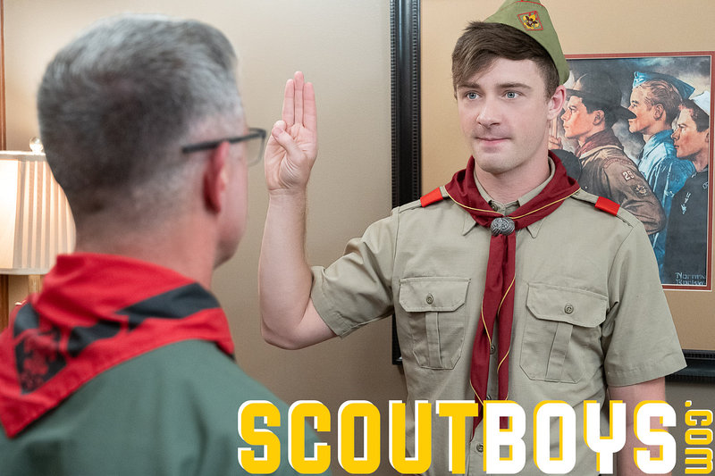 Reece Scott Cole Blue Pledge ScoutBoys A