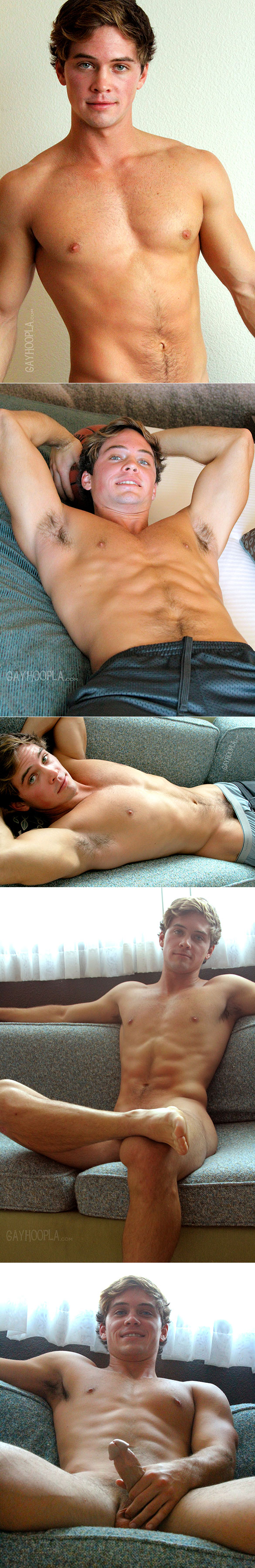 GayHoopla: Andy Sheckler busts a nut