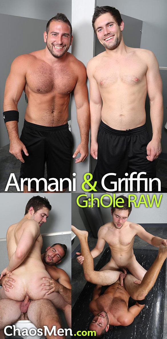 ChaosMen: Armani and Griffin fuck each other raw