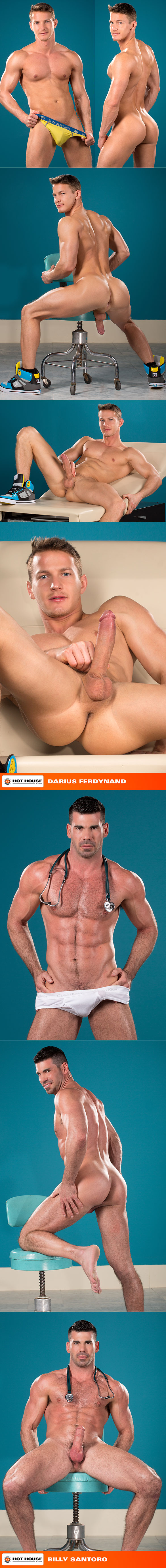 Hot House: Billy Santoro rides Darius Ferdynand in "My Doctor Rocks"