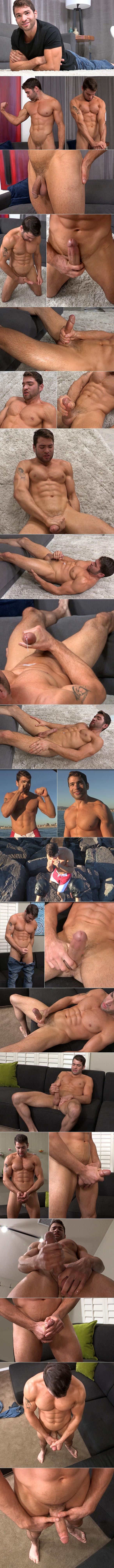Sean Cody: Muscle stud Harris rubs one out