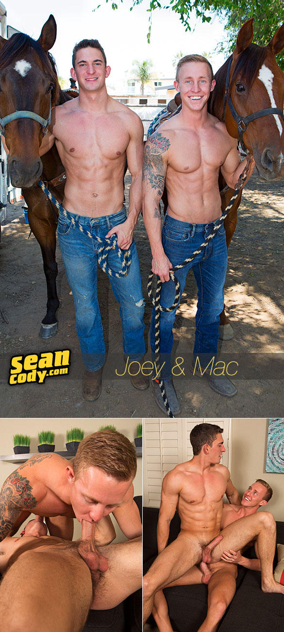 Sean Cody: Mac barebacks Joey