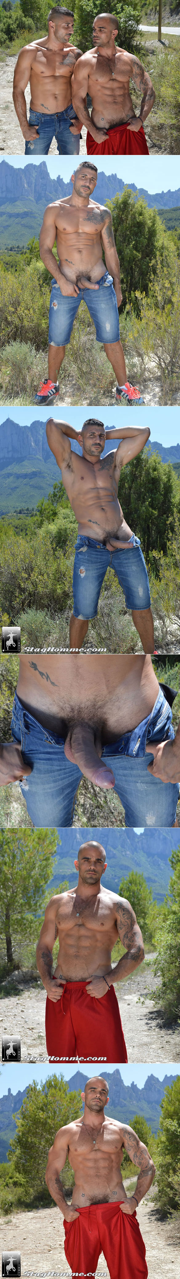 Stag Homme: Max Toro pounds Damien Crosse in "Monserrat"