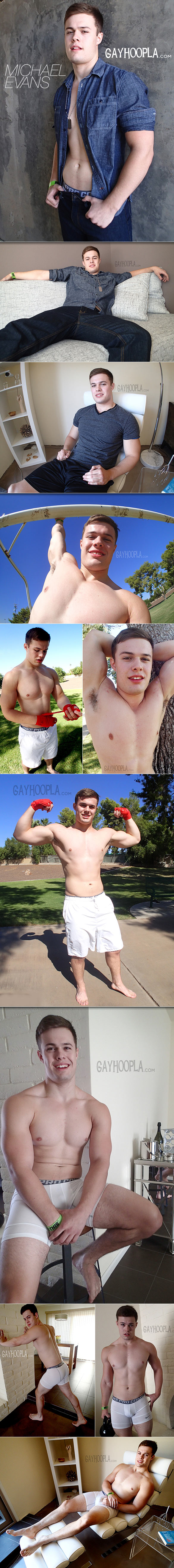 GayHoopla: Michael Evans rubs one out
