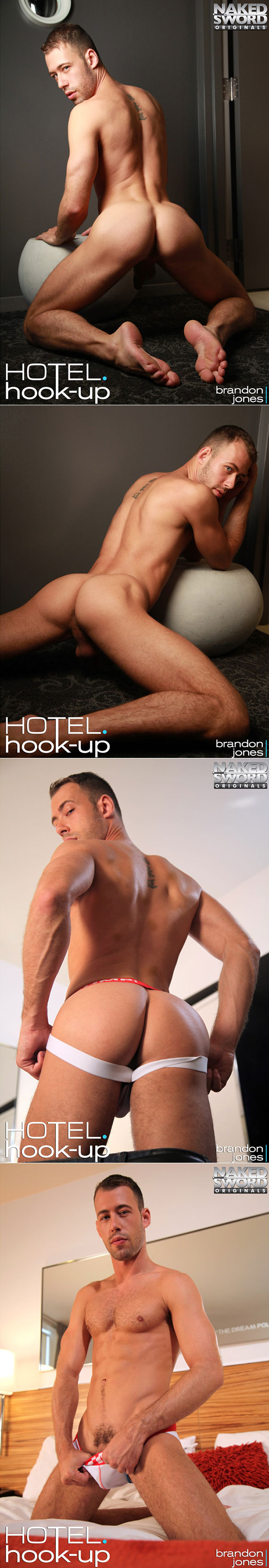 NakedSword Originals: Nick Sterling pounds Brandon Jones in “Hotel Hook-Up"
