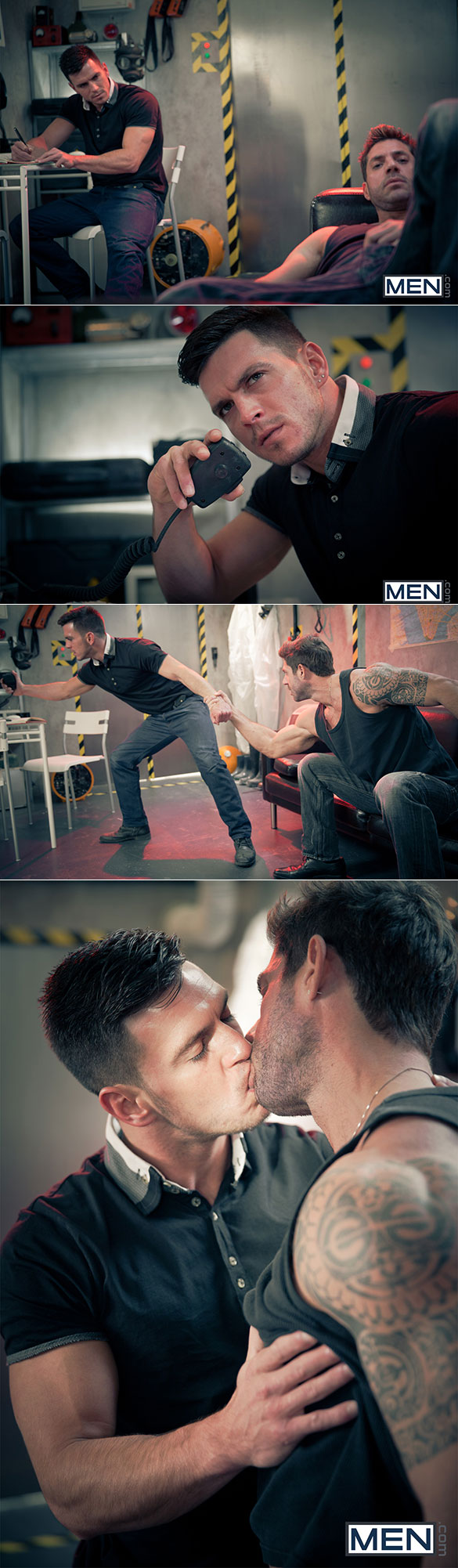 Men.com: Paddy O'Brian pounds Axel Brooks in “The End, Part 3”