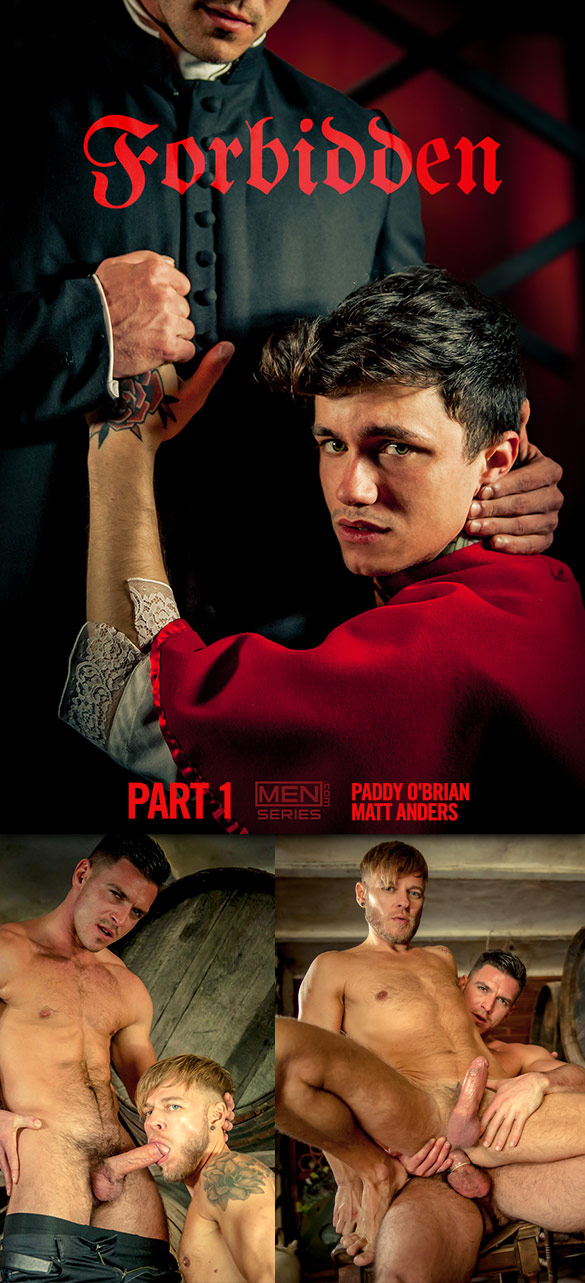 Men.com: Paddy O'Brian pounds Matt Anders in "Forbidden, Part 1"