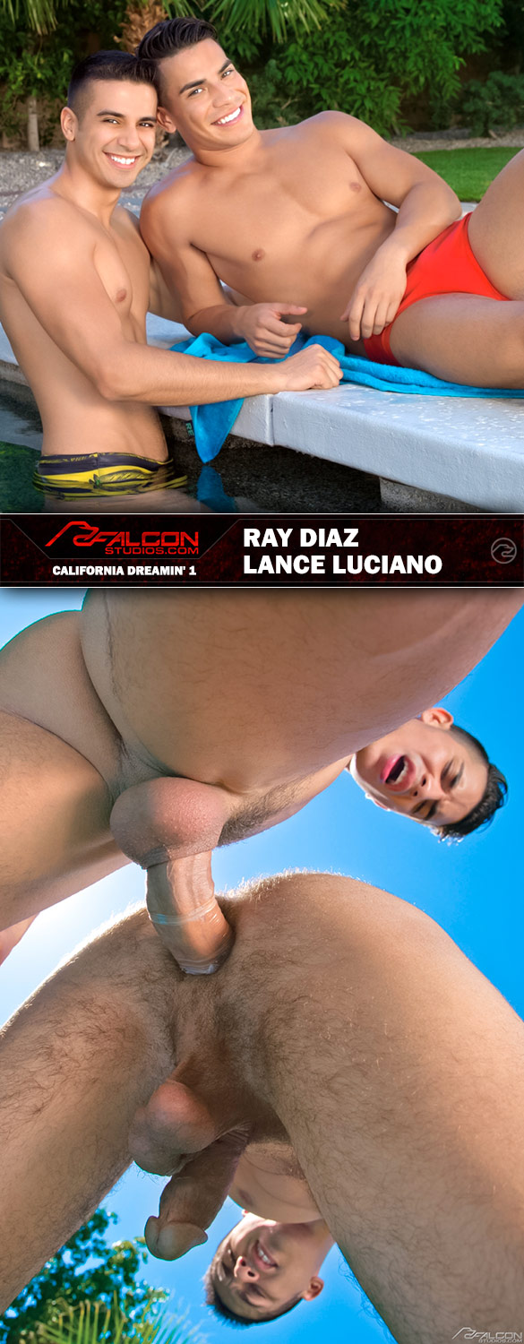 Falcon Studios: Lance Luciano fucks Ray Diaz in "California Dreamin' 1"