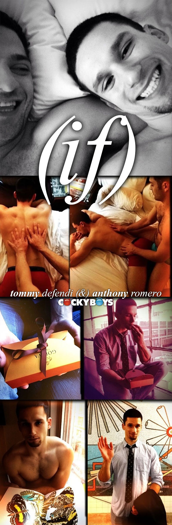 Cocky Boys: Tommy Defendi and Anthony Romero in "If"