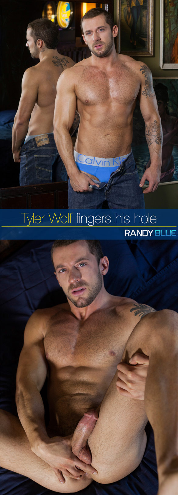 Randy Blue: Tyler Wolf busts a nut | Fagalicious - Gay Porn Blog