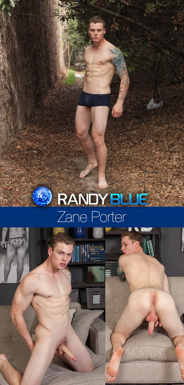 Randy Blue: 18 year old straight jock Zane Porter busts a fat load for you