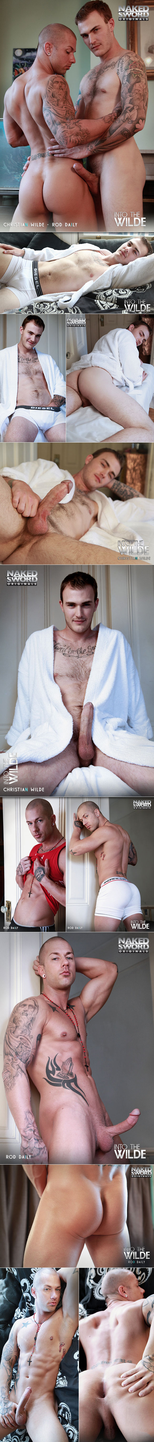 Naked Sword Originals: Rod Daily gets fucked by Christian Wilde in “Into The Wilde: Episode 2”