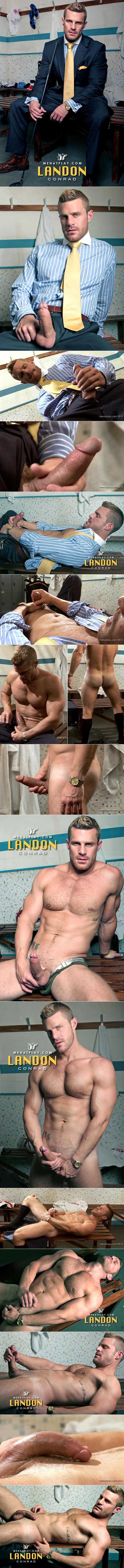 MenAtPlay: Landon Conrad's hot locker room jerk off | Fagalicious - Gay Porn  Blog